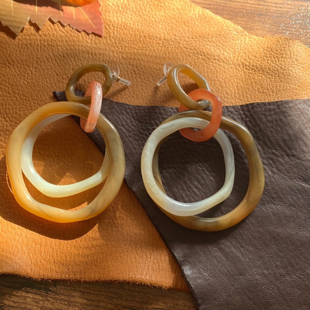 Lele Sadoughi earrings. Never worn. NWT